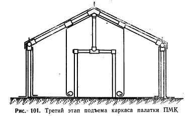 Сборка палатки ПМК – Этап 3